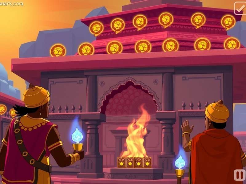 Sun Temple Odyssey Explorer Gameplay Screenshot